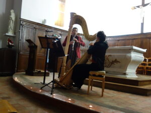 Concert Clarinette et Harpe @ Eglise de Labégude